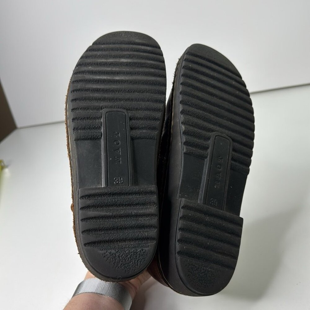 SOLD - Naot Tan Leather Loafer Shoes size 39 - Picture 9 of 14